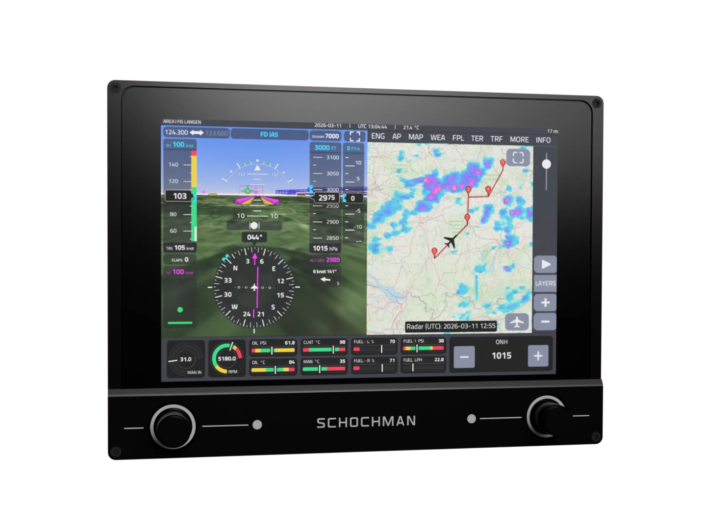 Glass Cockpit Screen SD-10 - Schochman Aviation