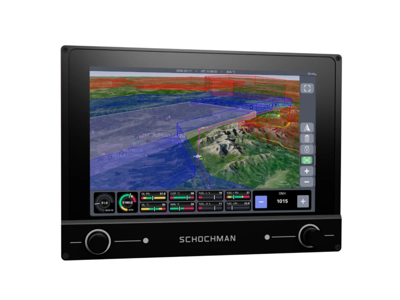 2nd Glass Cockpit Screen SD-10